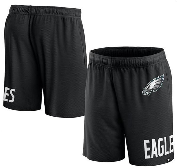 Men's Philadelphia Eagles Black Shorts